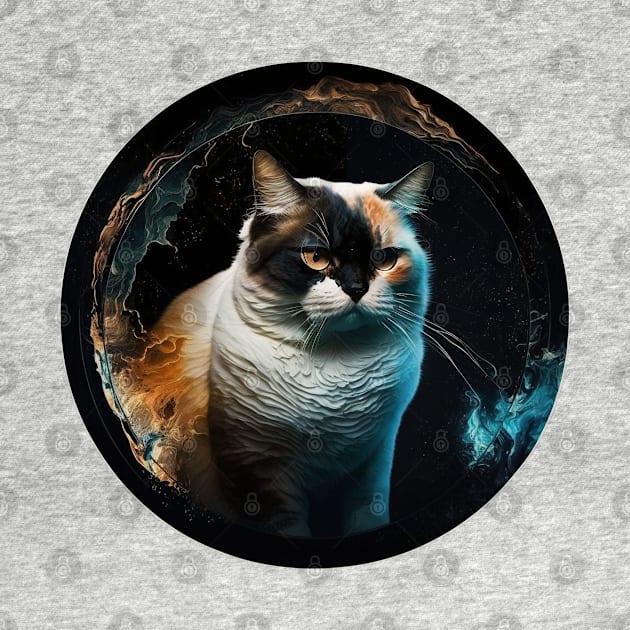 Warrior Cats in Round: Captivating Designs for Feline Enthusiasts by laverdeden